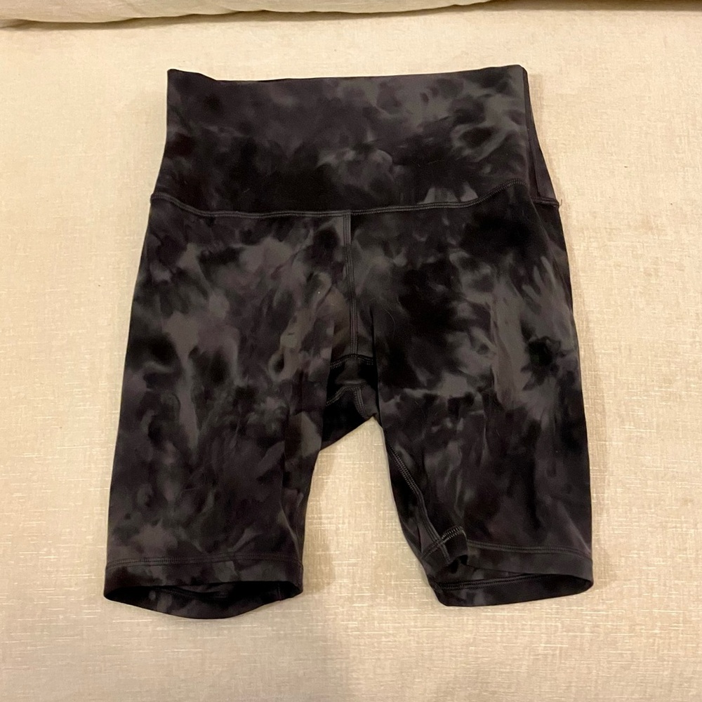 Lululemon Align High-Rise Short 8” Diamond Dye Pitch Grey Graphic Grey 4